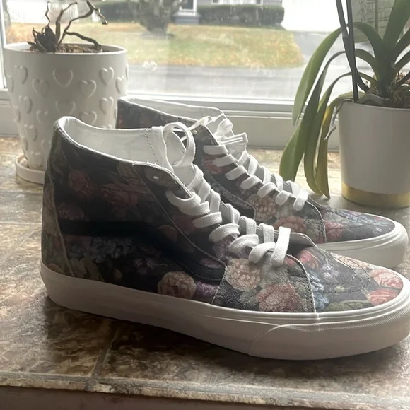 Vans Sk8 Hi moody floral - Picture 1 of 5